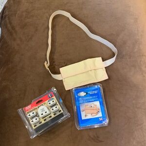 International Outlet Adapter Set Money Belt Travel Resort